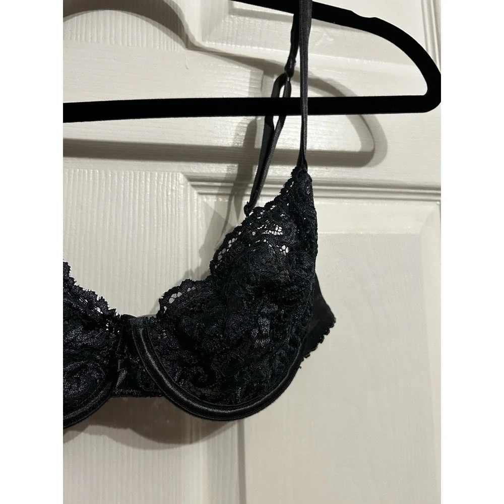 parisa by amir bra 34C underwire‎ unlined lace lingerie Intimates style 28008